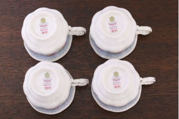 イギリス　PARAGON(パラゴン)　BRIDESMAID(ブライズメイド)　カップ&ソーサー4客セット(洋食器)