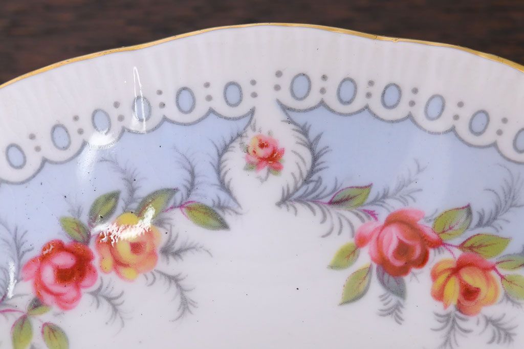 イギリス　PARAGON(パラゴン)　BRIDESMAID(ブライズメイド)　カップ&ソーサー4客セット(洋食器)