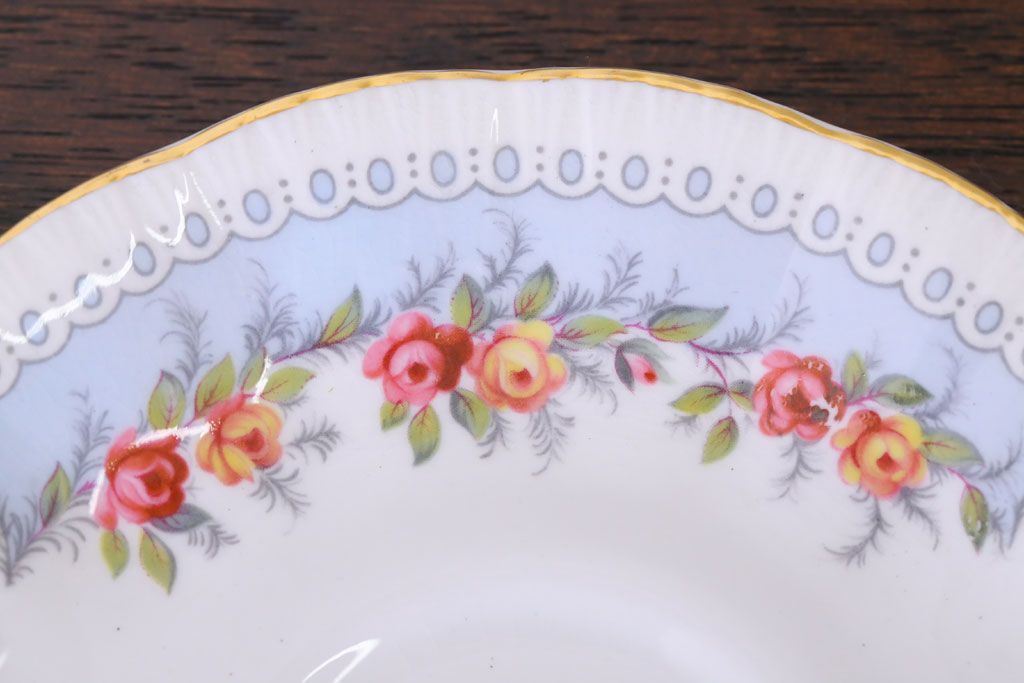 イギリス　PARAGON(パラゴン)　BRIDESMAID(ブライズメイド)　カップ&ソーサー4客セット(洋食器)