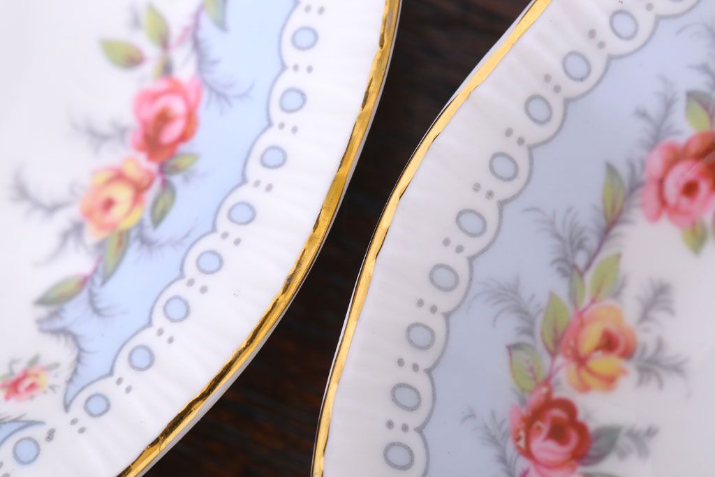 イギリス　PARAGON(パラゴン)　BRIDESMAID(ブライズメイド)　カップ&ソーサー4客セット(洋食器)