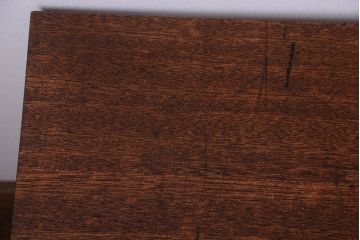 アンティーク家具　シンプルな鉄脚サイドテーブル(2)