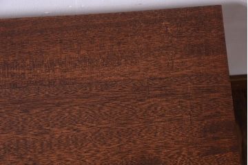 アンティーク家具　シンプルな鉄脚サイドテーブル