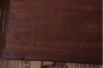 レトロ家具　昭和レトロ　シンプルな鉄脚サイドテーブル