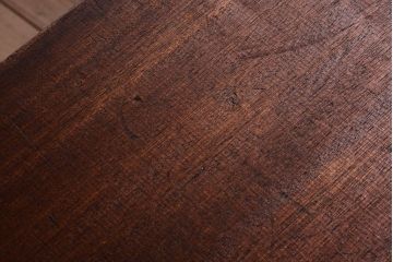 レトロ家具　昭和レトロ　シンプルな鉄脚サイドテーブル