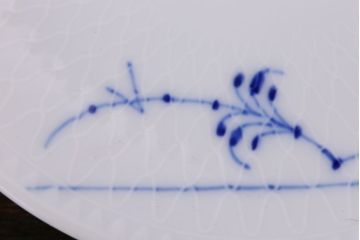 アンティーク雑貨　中古　ロイヤルコペンハーゲン　ブルーパルメッテ　ペアティーセット(湯呑み)