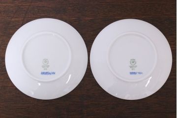 アンティーク雑貨　中古　ロイヤルコペンハーゲン　ブルーパルメッテ　ペアティーセット(湯呑み)