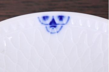 アンティーク雑貨　中古　ロイヤルコペンハーゲン　ブルーパルメッテ　ペアティーセット(湯呑み)
