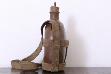 旧日本軍　二重飯盒・水筒2点セット(R-022636)