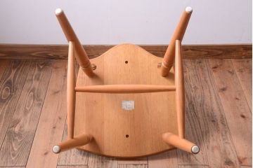 中古　飛騨産業　キツツキマーク　ダイニングチェア(1)