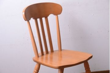 中古　飛騨産業　キツツキマーク　ダイニングチェア(2)