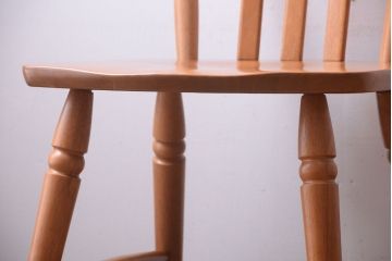 中古　飛騨産業　キツツキマーク　ダイニングチェア(2)