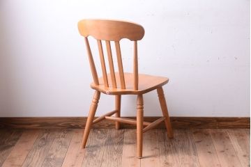 中古　飛騨産業　キツツキマーク　ダイニングチェア(2)