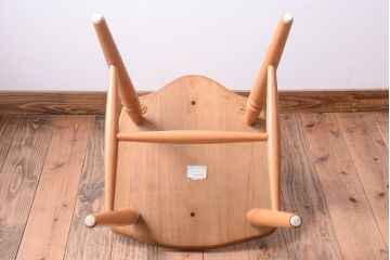 中古　飛騨産業　キツツキマーク　ダイニングチェア(2)