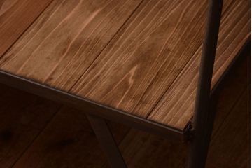 ラフジュ工房オリジナル　アイアンフレームのディスプレイラック(2)