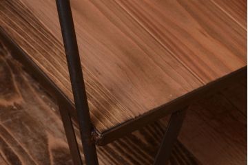 ラフジュ工房オリジナル　アイアンフレームのディスプレイラック(2)