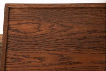 アンティーク雑貨　和製アンティーク　台付き!昭和レトロな3連ガラス瓶(猫瓶)