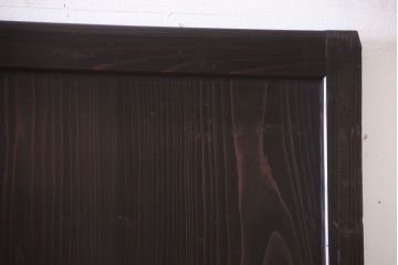 古民具・骨董　和モダンスタイル!古い木の上品な障子戸2枚セット(帯戸)(2)