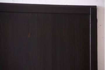古民具・骨董　和モダンスタイル!古い木の上品な障子戸2枚セット(帯戸)(2)