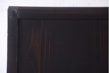古民具・骨董　和モダンスタイル!古い木の上品な障子戸2枚セット(帯戸)(2)