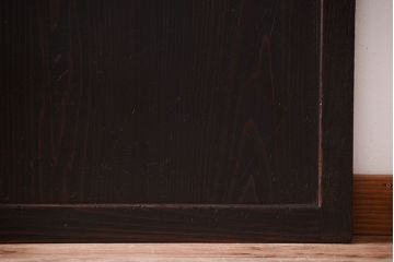 古民具・骨董　和モダンスタイル!古い木の上品な障子戸2枚セット(帯戸)(2)