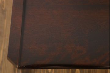 中古　北海道民芸家具　ベンチ型ダイニングチェア(定価約7万円)(1)