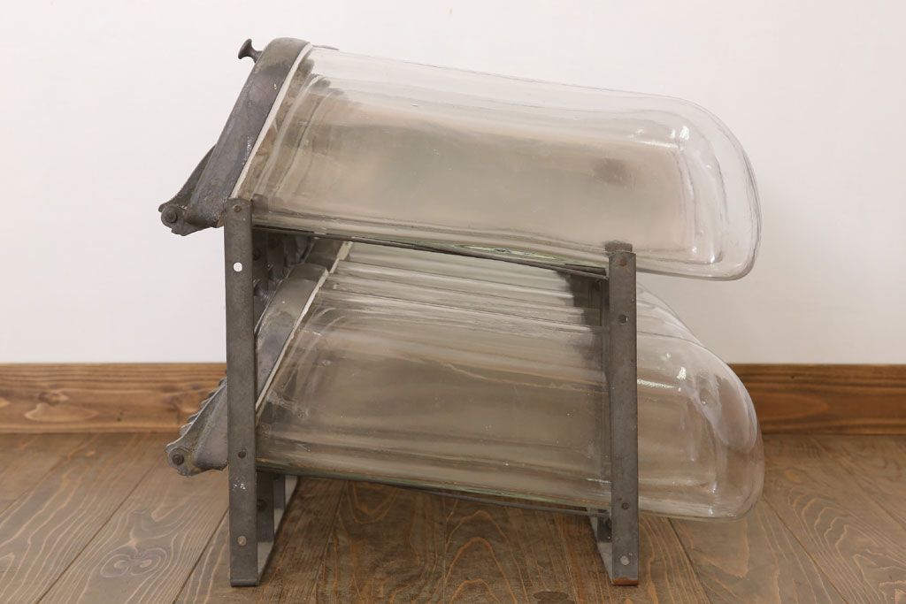 アンティーク雑貨　アンティーク　古い10連ガラス瓶　PERFECT-VESSEL