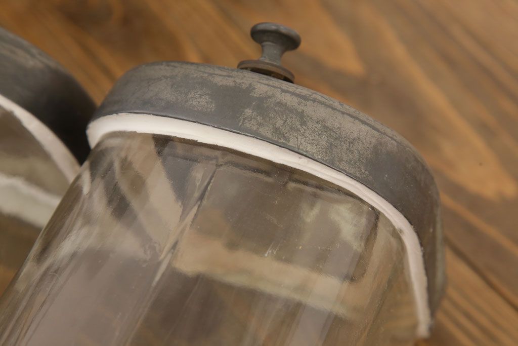 アンティーク雑貨　アンティーク　古い10連ガラス瓶　PERFECT-VESSEL