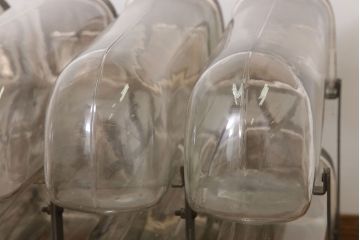 アンティーク雑貨　アンティーク　古い10連ガラス瓶　PERFECT-VESSEL