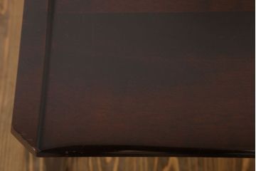 中古　北海道民芸家具　ベンチ型ダイニングチェア(定価約7万円)(3)