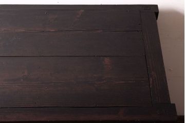 アンティーク家具　古民具・骨董　江戸期　凝った造りの米沢車箪笥