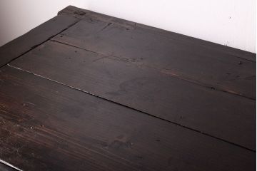 アンティーク家具　古民具・骨董　江戸期　凝った造りの米沢車箪笥