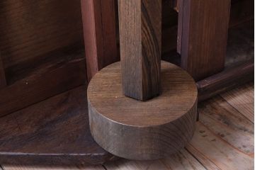 アンティーク家具　古民具・骨董　江戸期　凝った造りの米沢車箪笥