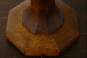 中古美品　松本民芸家具　九角木製スタンド