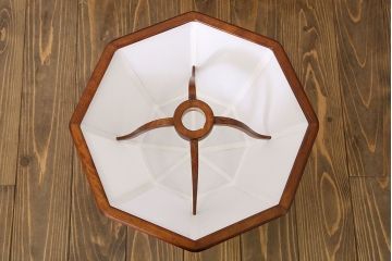 中古美品　松本民芸家具　九角木製スタンド