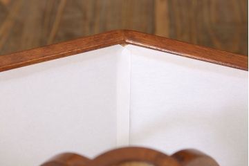 中古美品　松本民芸家具　九角木製スタンド