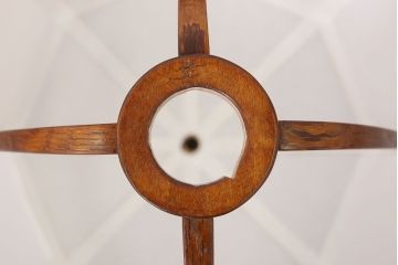 中古美品　松本民芸家具　九角木製スタンド