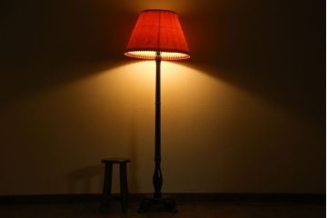 中古美品　松本民芸家具　A型フロアースタンド(定価約12万円)