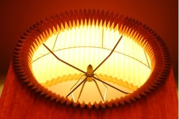 中古美品　松本民芸家具　A型フロアースタンド(定価約12万円)