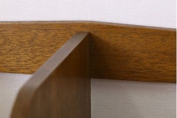 アンティーク雑貨　古い木製の昭和レトロなアンティーク本立て