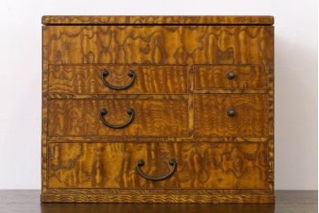 アンティーク雑貨　上質なアンティーク裁縫箱(小引き出し・小物入れ)(1)