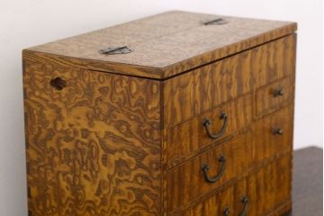 アンティーク雑貨　上質なアンティーク裁縫箱(小引き出し・小物入れ)(1)