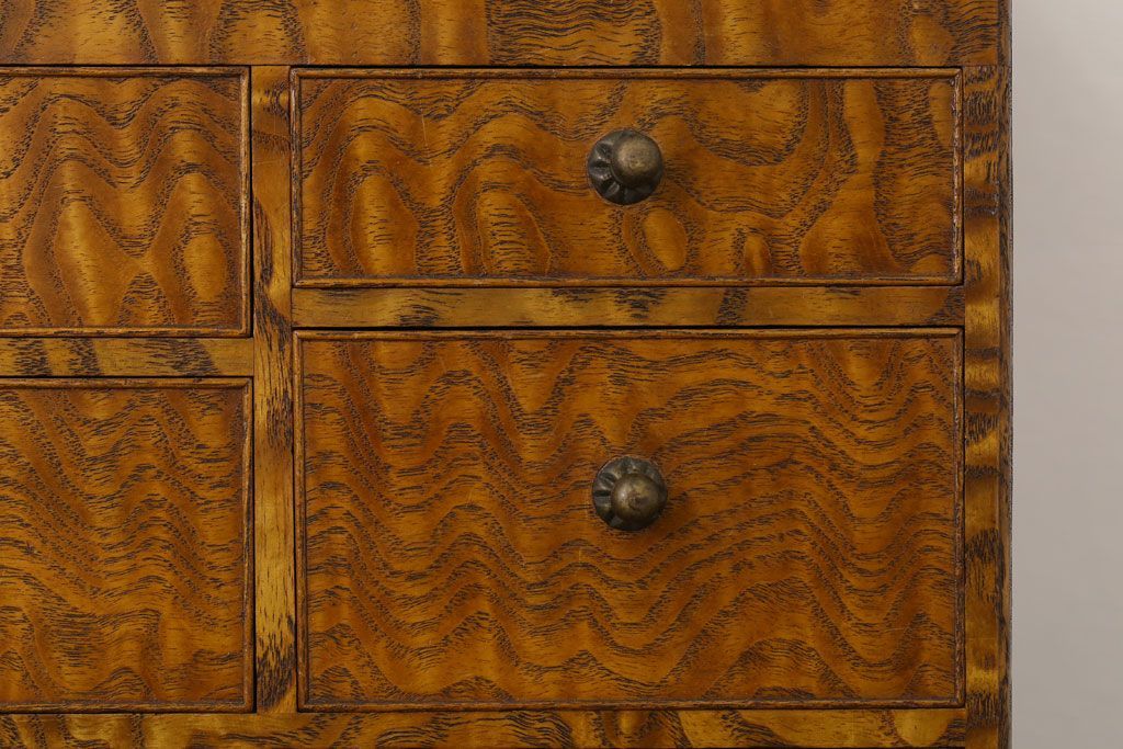 アンティーク雑貨　上質なアンティーク裁縫箱(小引き出し・小物入れ)(1)