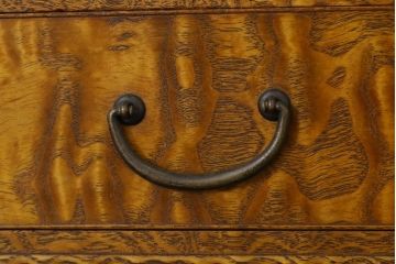 アンティーク雑貨　上質なアンティーク裁縫箱(小引き出し・小物入れ)(1)