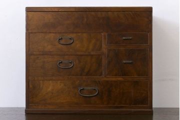 アンティーク雑貨　上質なアンティーク裁縫箱(小引き出し・小物入れ)(2)