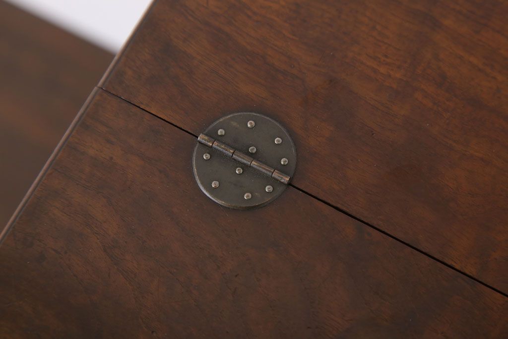 アンティーク雑貨　上質なアンティーク裁縫箱(小引き出し・小物入れ)(2)