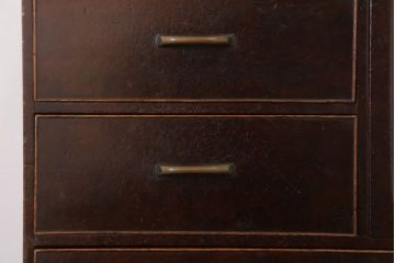 アンティーク家具　鏡付き!前面桑材の小引き出し(小さなドレッサー)