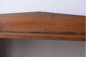 アンティーク家具　和製アンティークの楔(くさび)式本棚