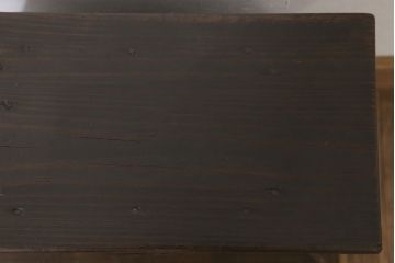 アンティーク雑貨　古い木製の小ぶりな踏み台(ステップ)