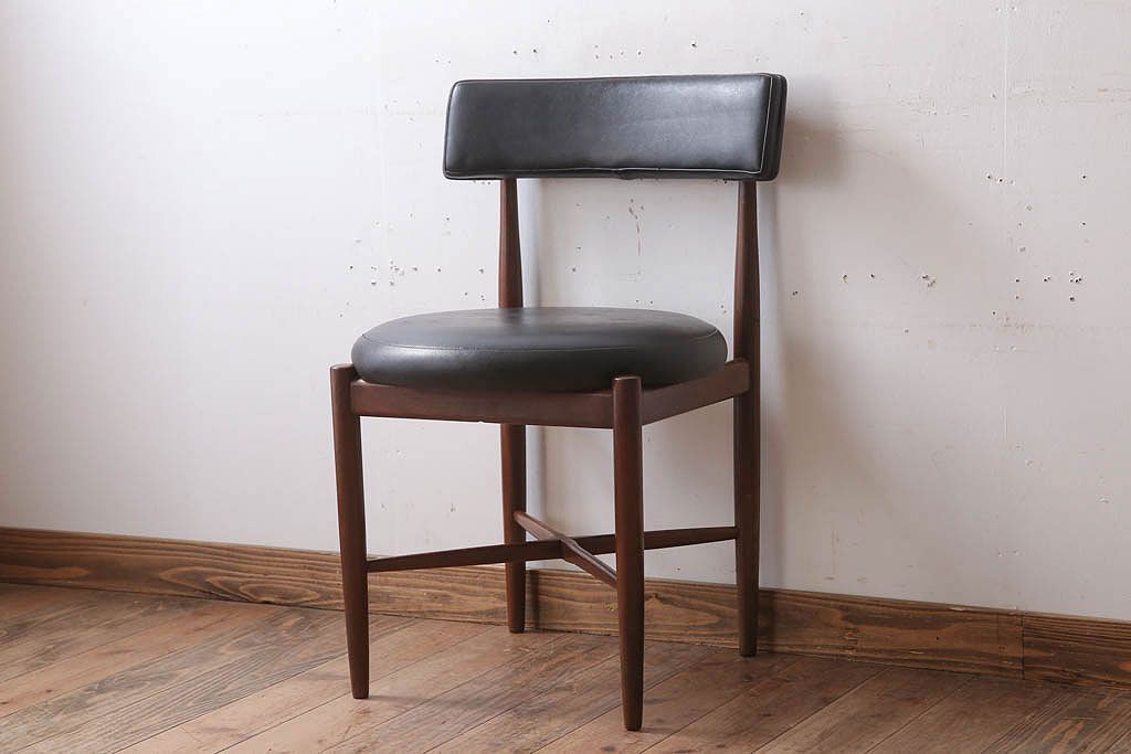 ヴィンテージ家具　 北欧ビンテージ　G-PLAN(ジープラン)　Fresco(フレスコ)　サーキュラーチェア(ダイニングチェア)(2)