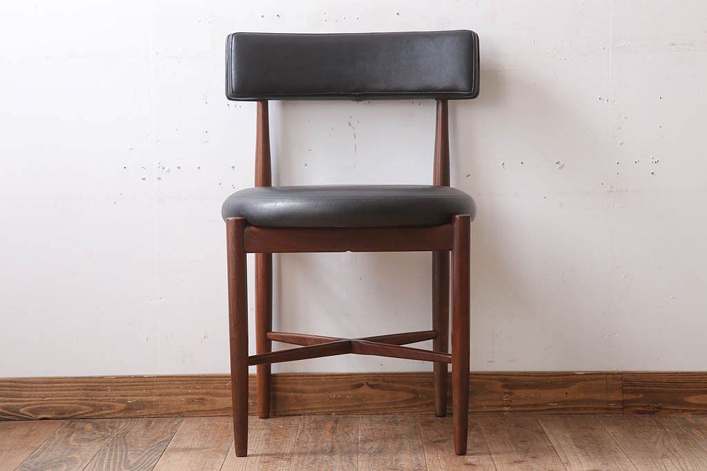 ヴィンテージ家具　 北欧ビンテージ　G-PLAN(ジープラン)　Fresco(フレスコ)　サーキュラーチェア(ダイニングチェア)(2)